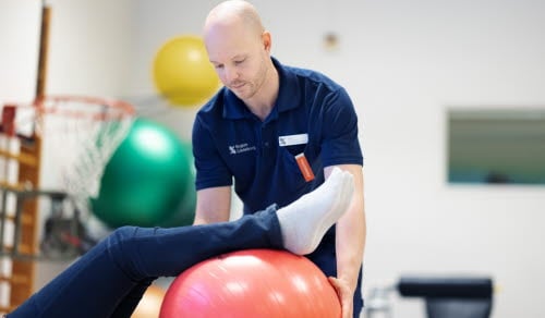 Niklas Söderqvist, fysioterapeut Södertull 
